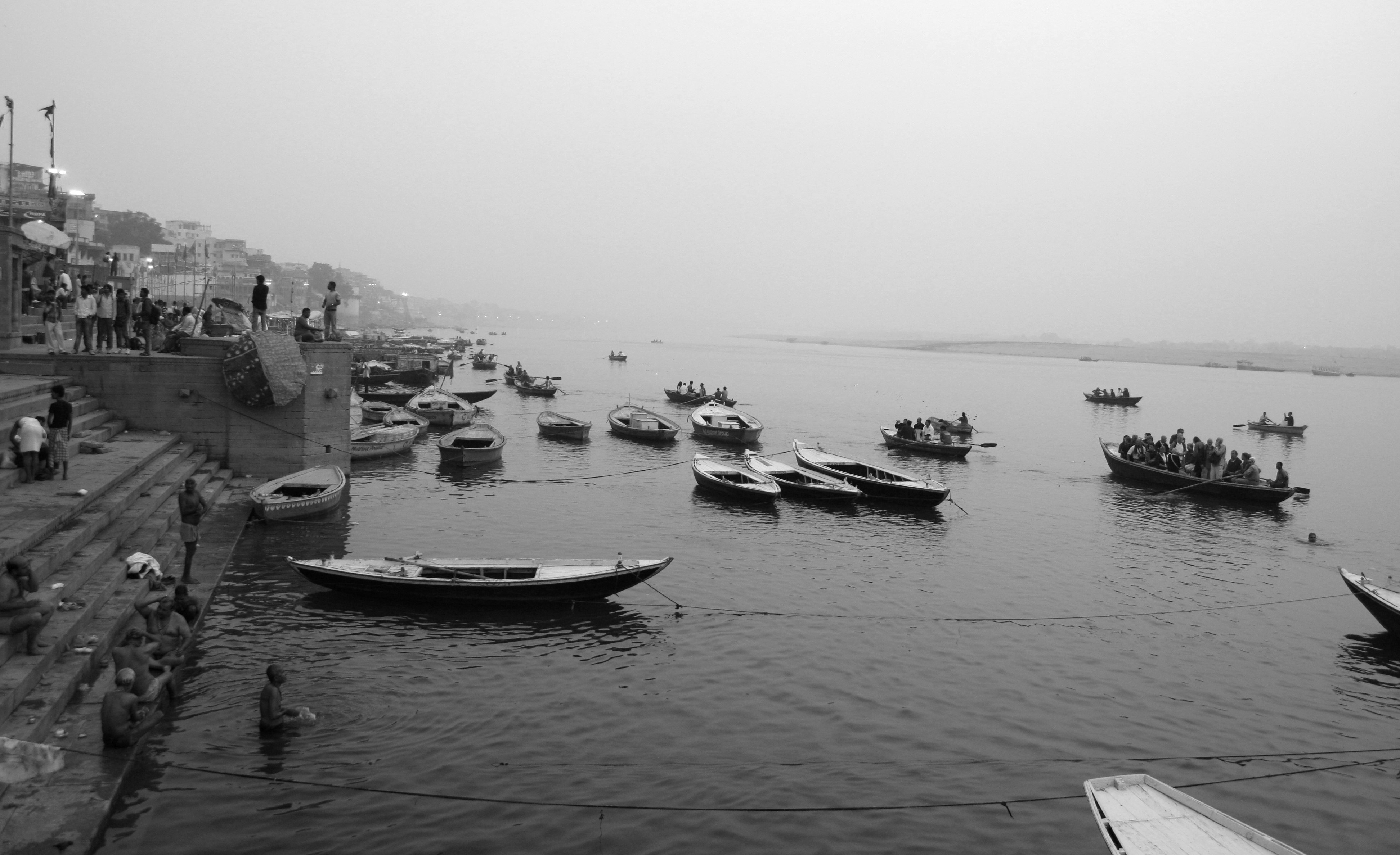 Benaras Ghat- Early Morning 